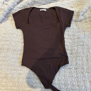 Aritzia Square-Neck Bodysuit